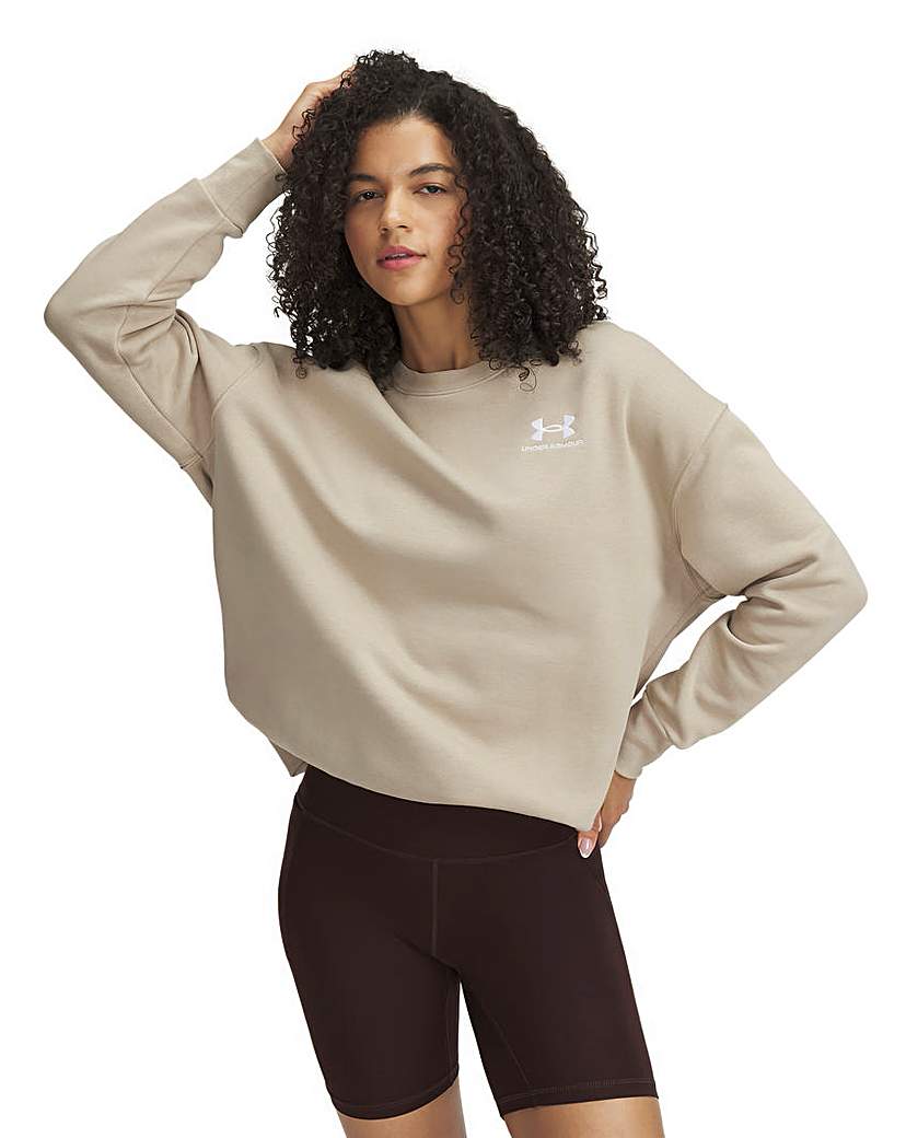 New In - Under Armour Fleece Oversized Crew