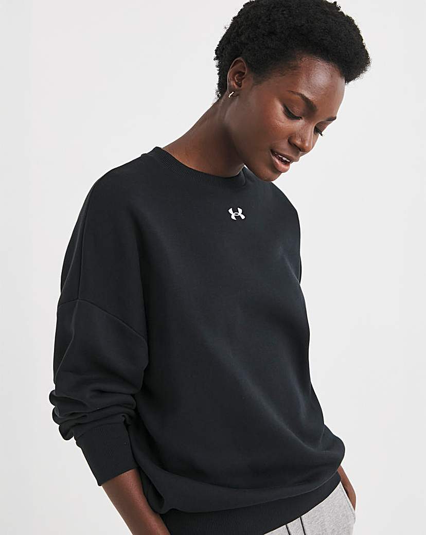 New In - Under Armour Rival Oversized Crew