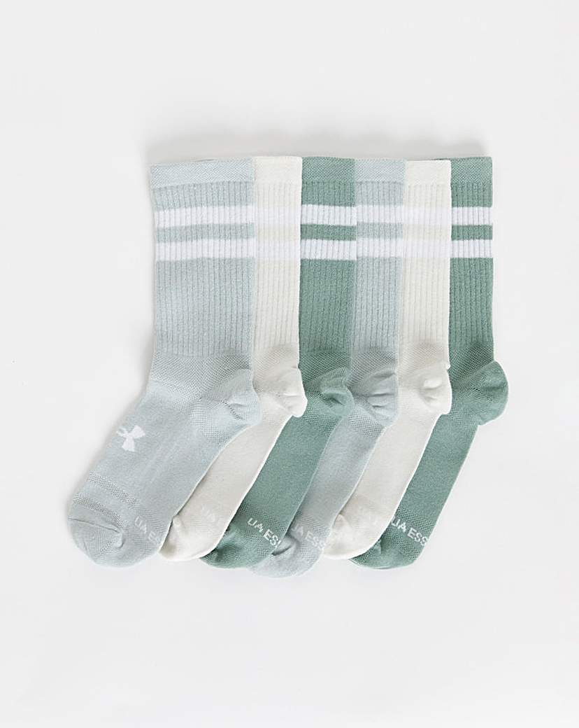 Under Armour 6pk Crew Socks