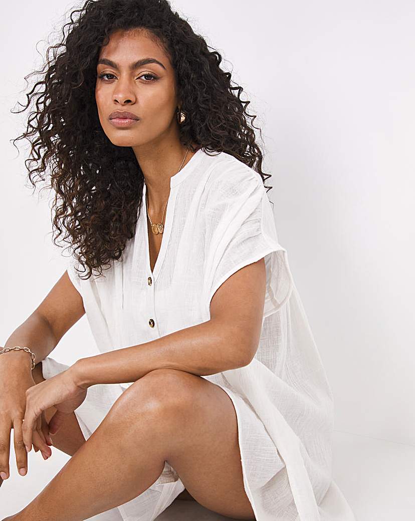 Dark Tropics Beach Shirt