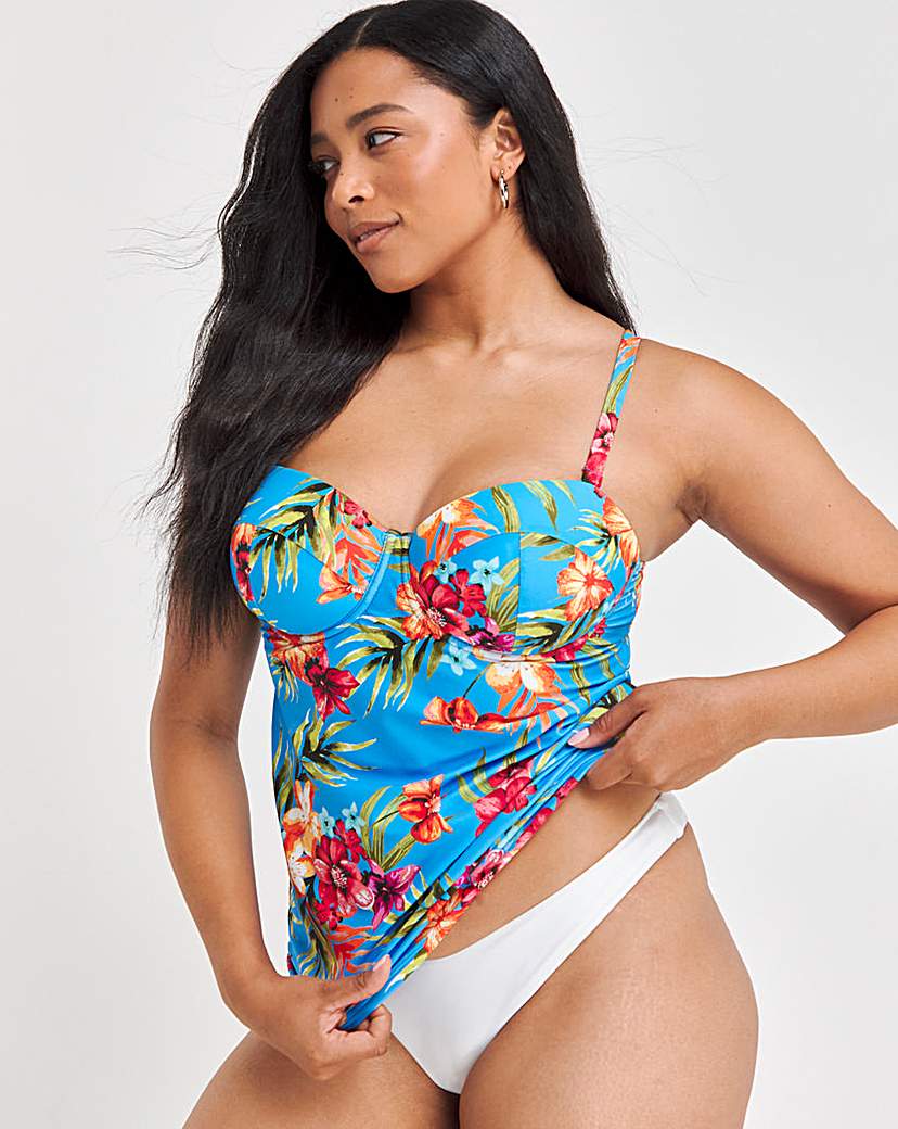 Mix and Match Underwired Tankini Top