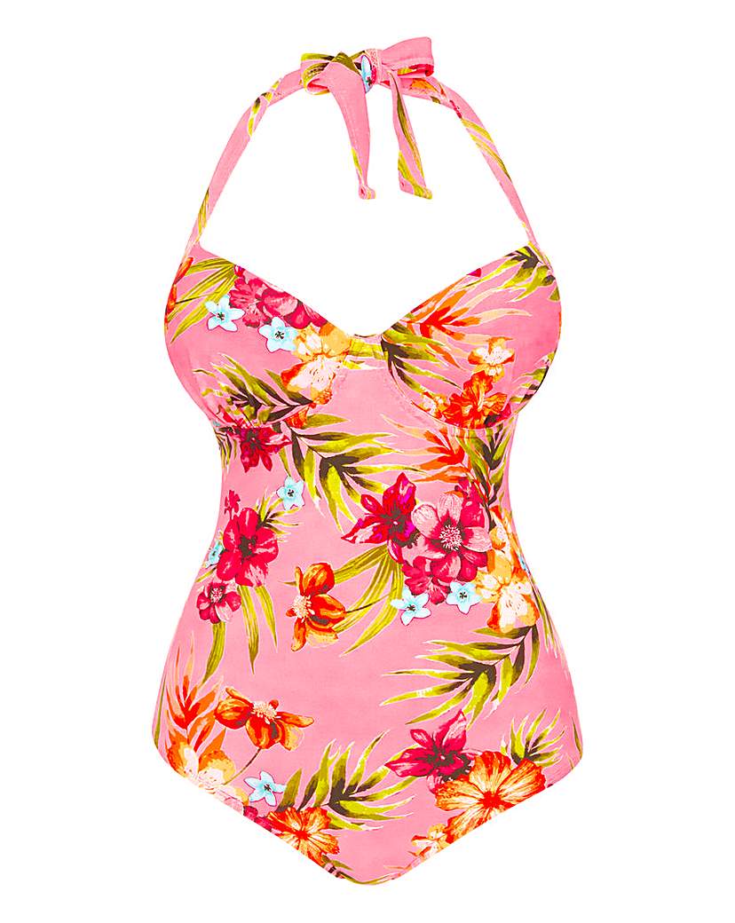 Padded Underwired Plunge Swimsuit
