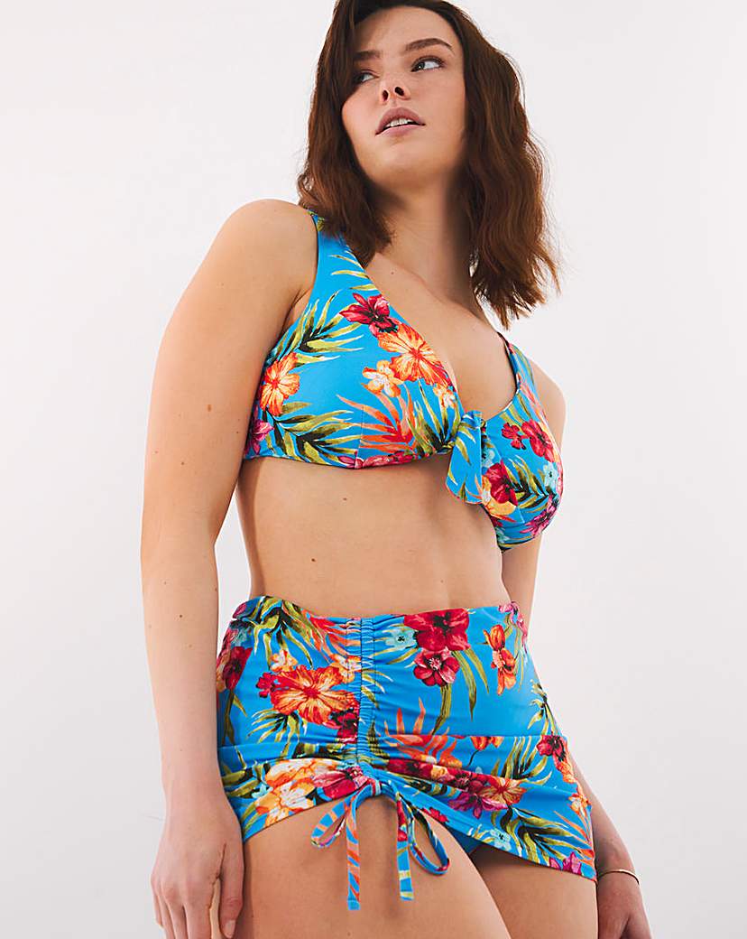 Simply Be Mix and Match Skort With Built In Brief - Floral Print