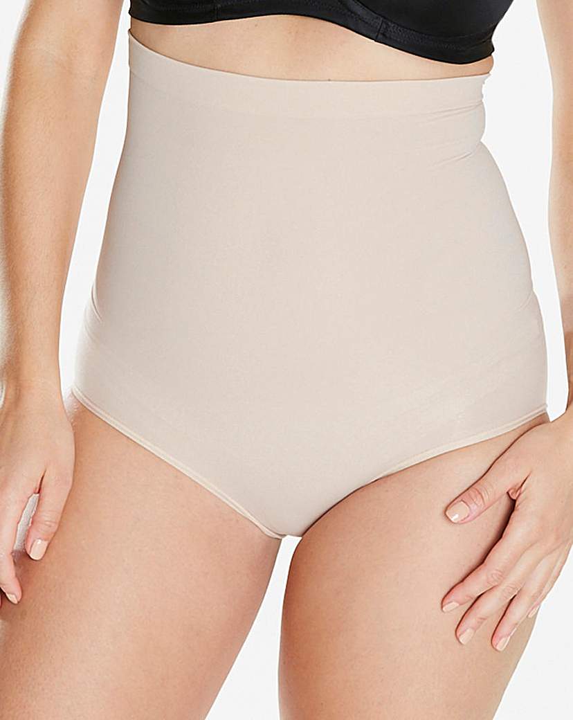 Image of Spanx Higher Power Soft Nude Panties