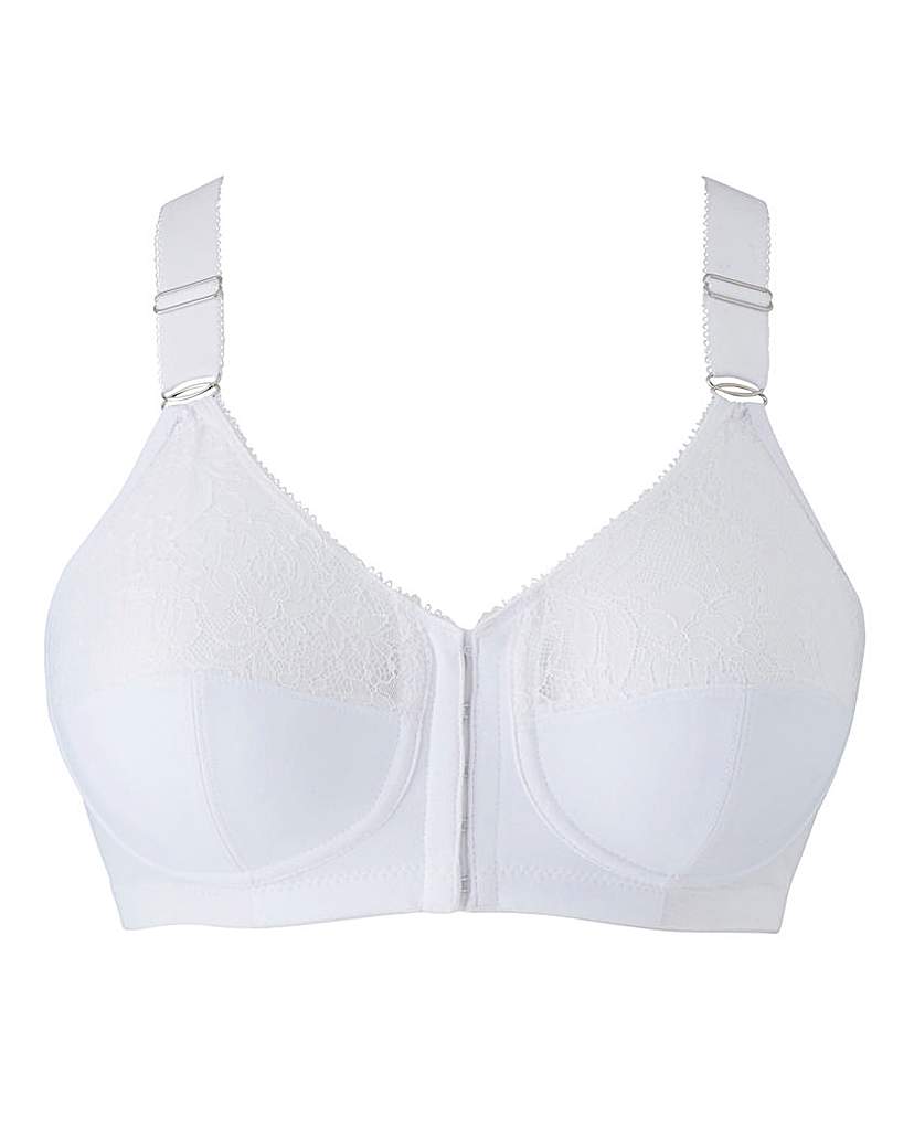 Image of Glamorise Comfort Lift White Support Bra