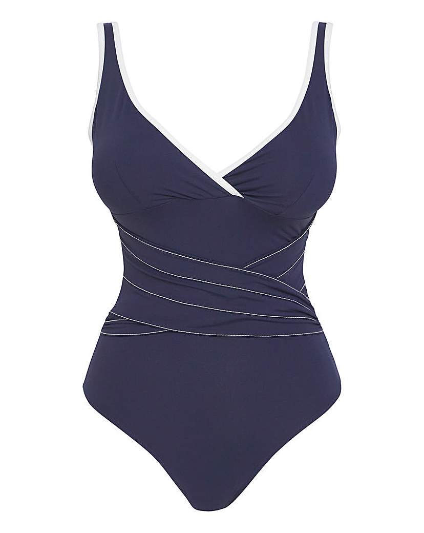 MAGISCULPT Twist Front Plunge Swimsuit