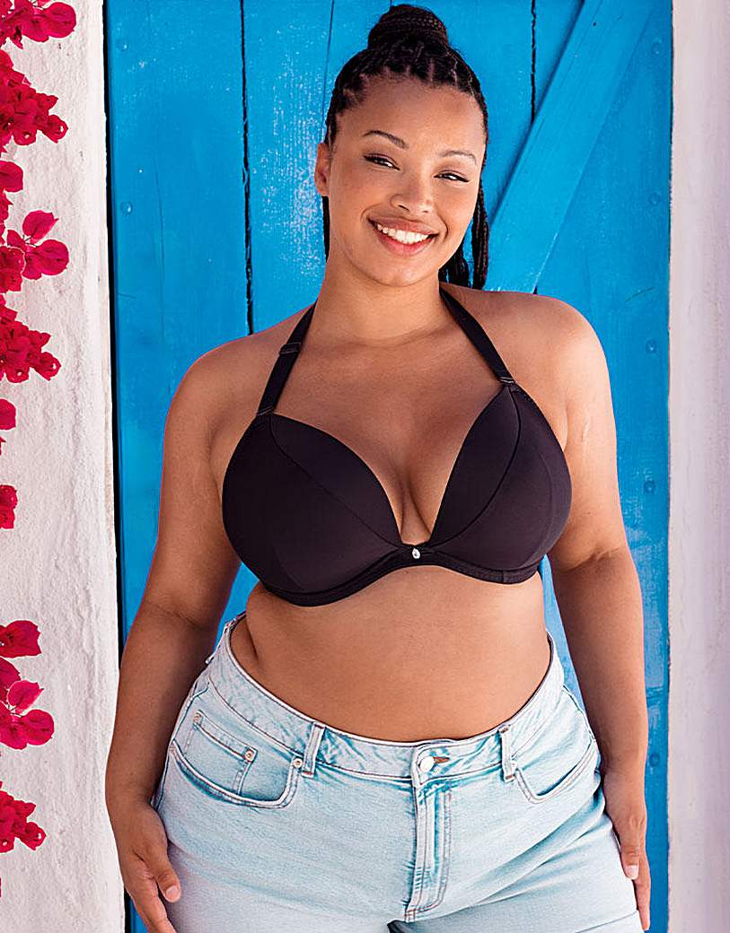 Curvy Kate Superplunge Plunge Bra Black