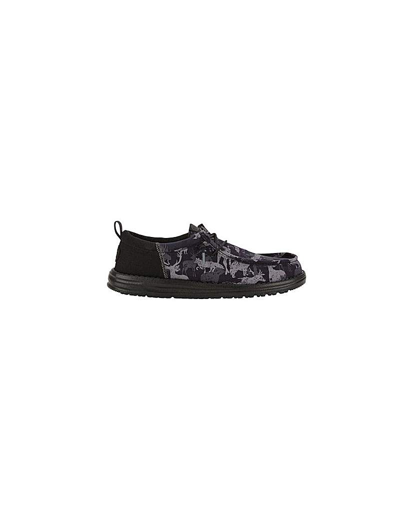 New In - HEYDUDE Wally Funk Hunt Camo Shoes