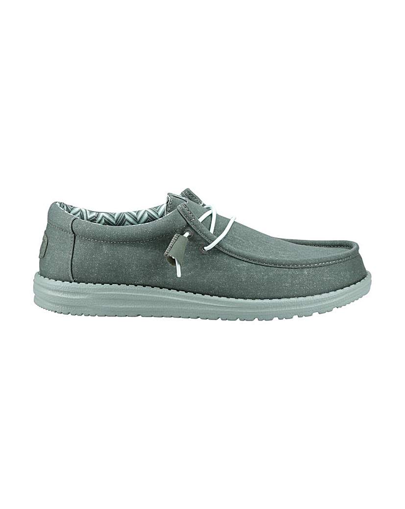 New In - HEYDUDE Wally Canvas Shoe