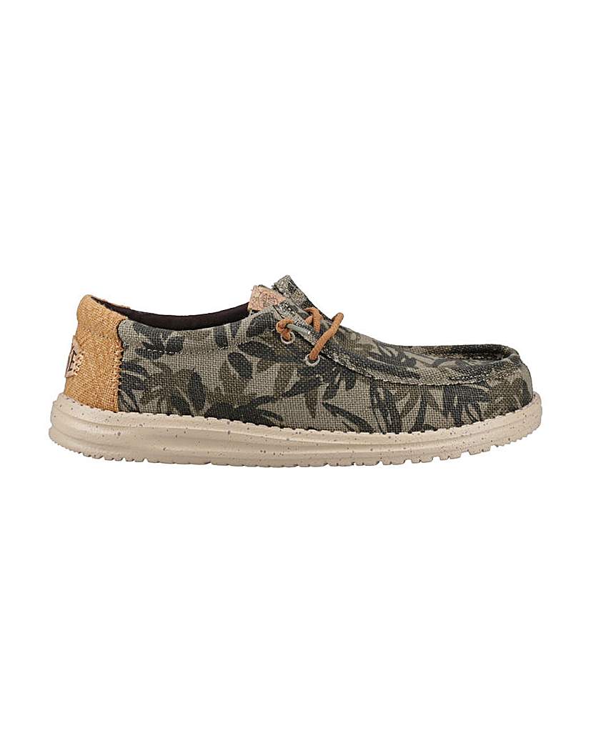 New In - HEYDUDE Wally Palm Jute Shoes