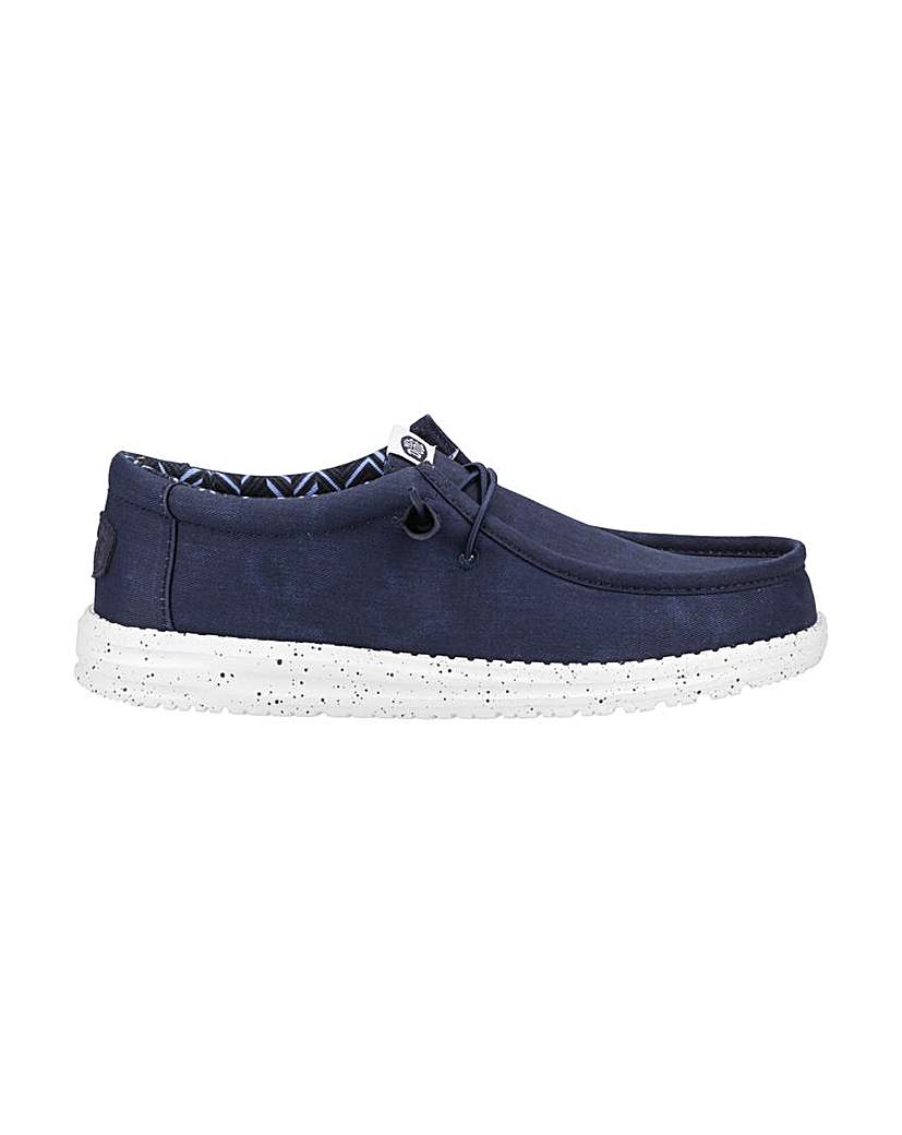 New In - HEYDUDE Wally Canvas Shoe