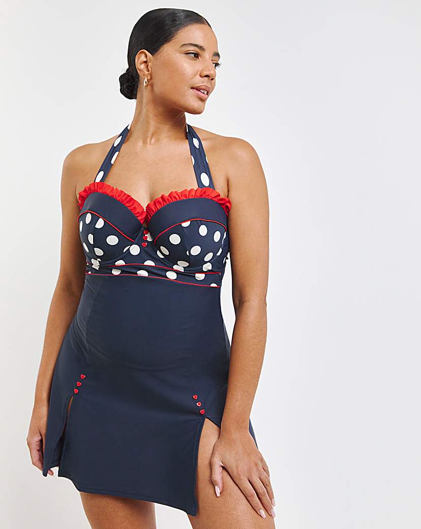 Joe Browns Polka Dot Wired Swimdress