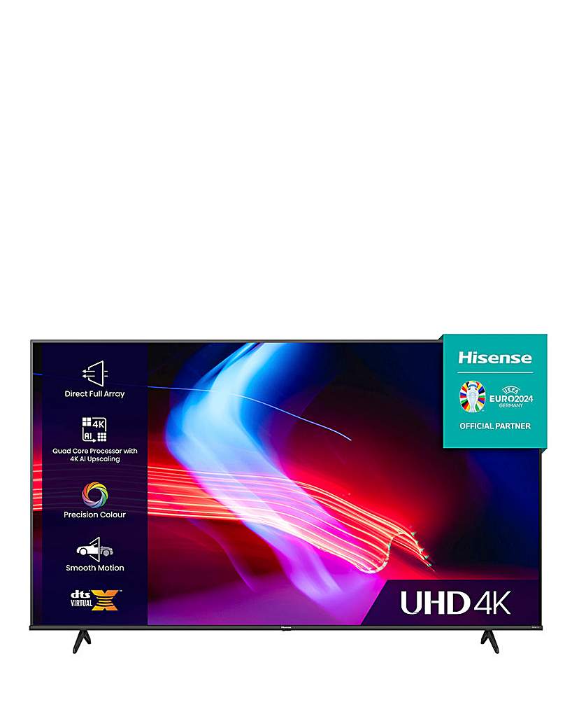 Hisense 43 43A6KTUK Smart 4K UHD HDR TV