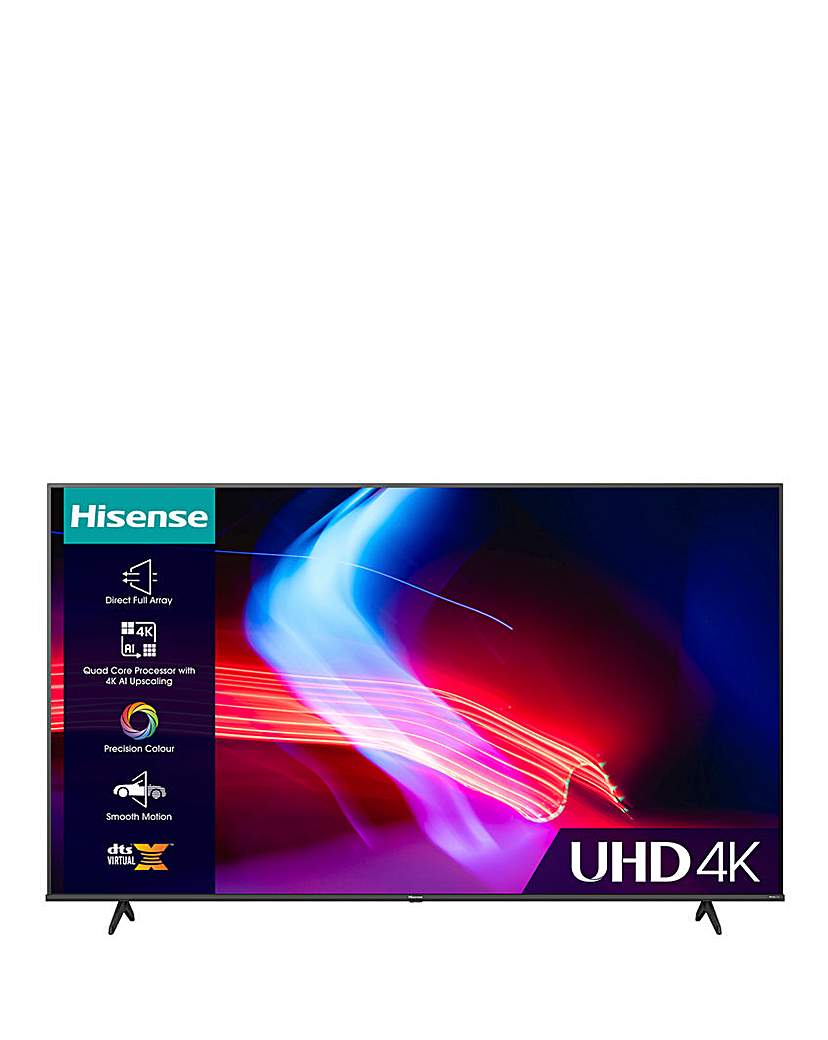 Hisense 55 55A6KTUK Smart 4K UHD HDR TV