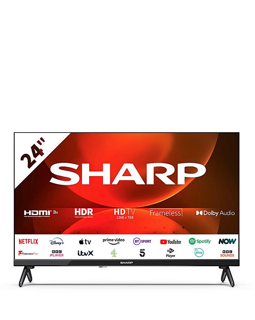 Sharp T-C24FH2KL2AB 24in LED Smart TV