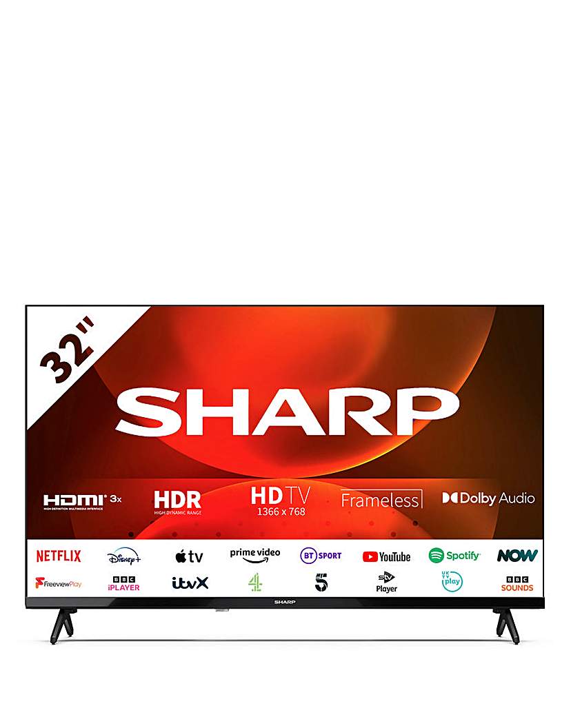 Sharp 1T-C32FH2KF2AB 32in LED Smart TV