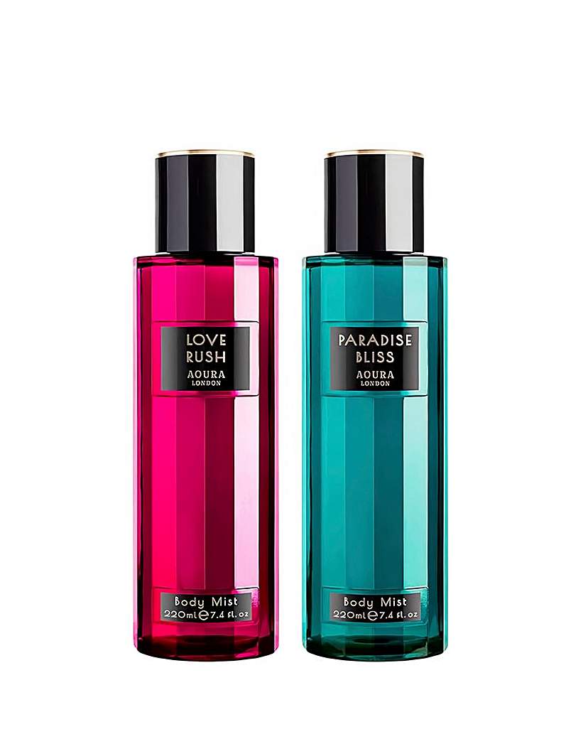 AOURA Body Mist Bundle (Worth 18 GBP)
