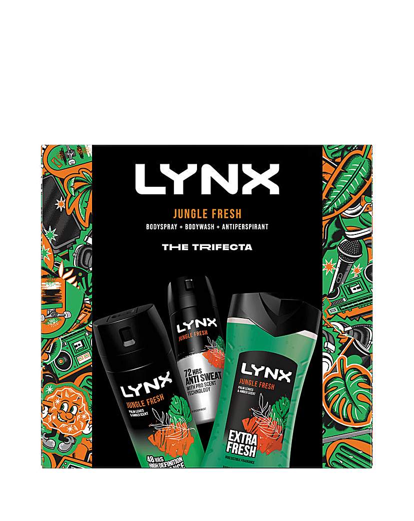 LYNX Jungle Fresh Trio Gift Set