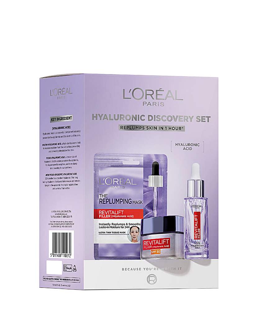 New In - L'Oreal Skin Hyaluronic Discovery Set