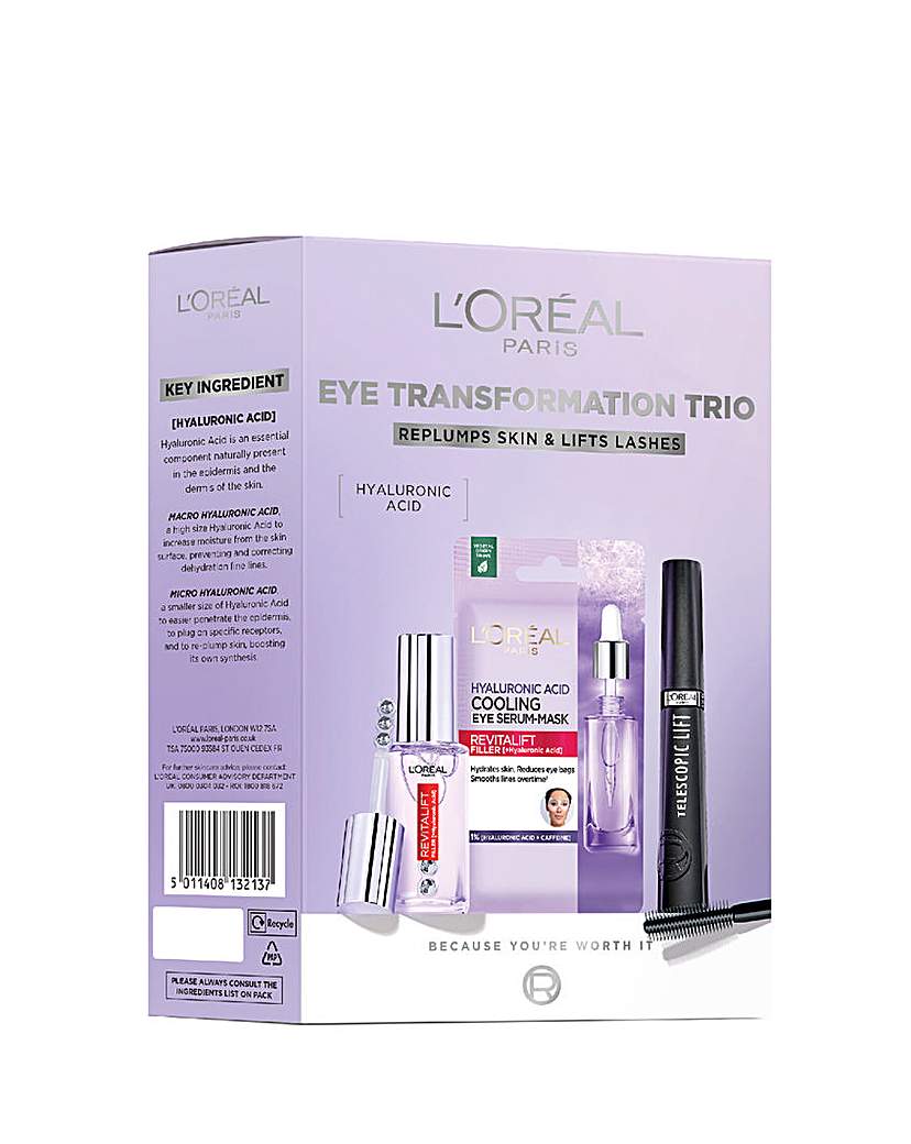 L'Oreal Skin Eye Transformation Trio