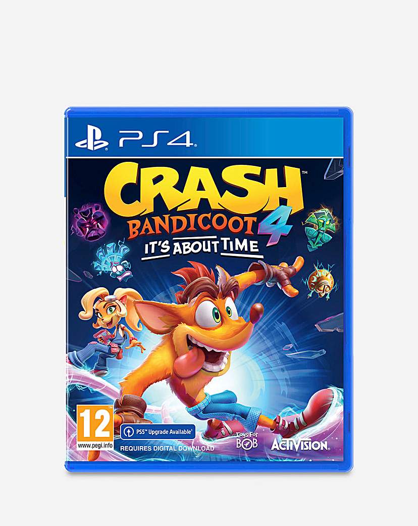 Image of Crash Bandicoot Its About Time (PS4)