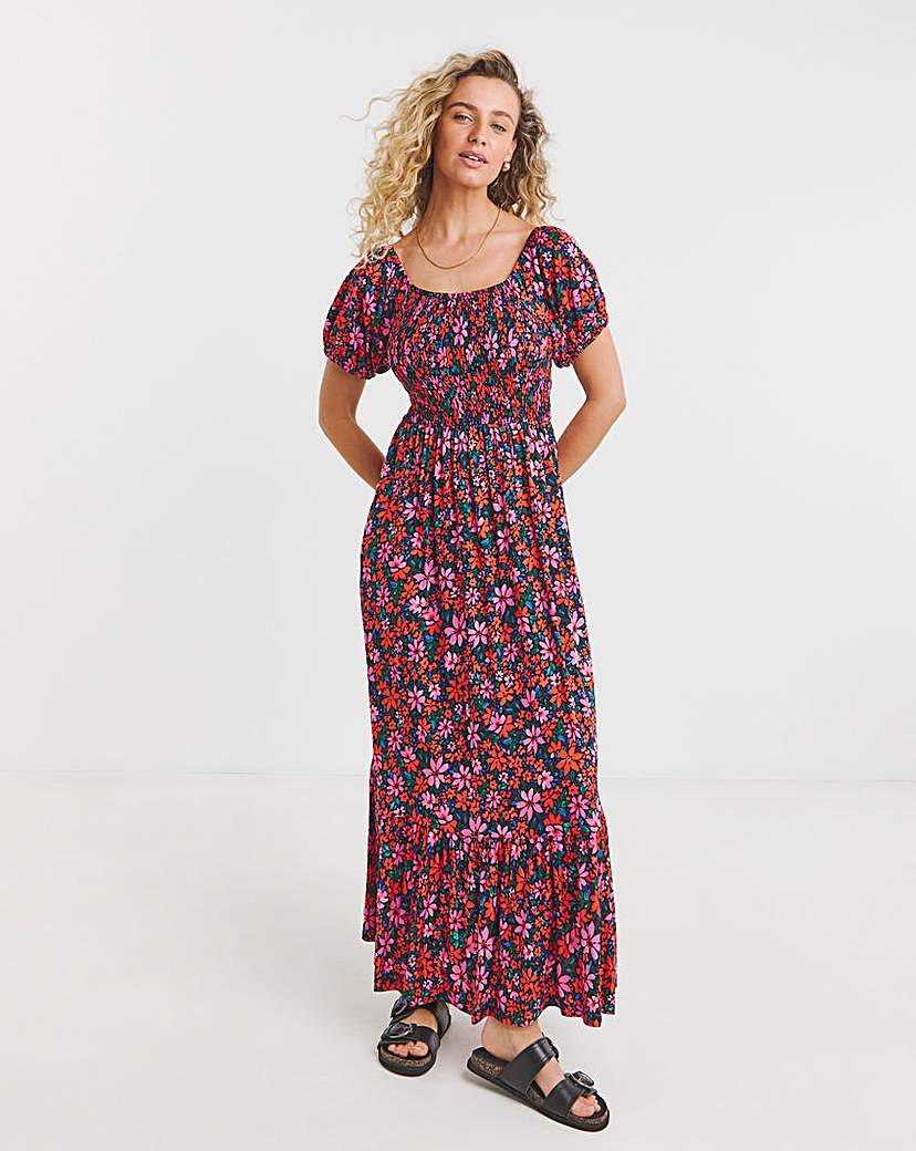 New In - Joe Browns Floral Jersey Maxi Dress