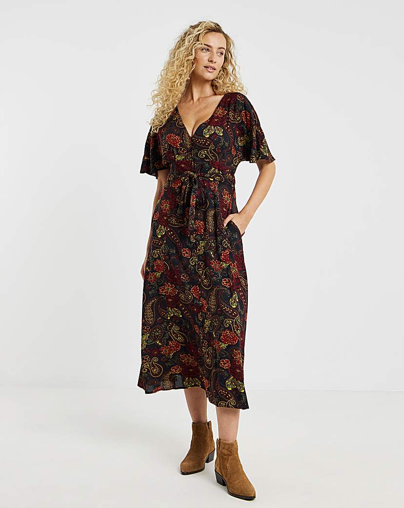 New In - Joe Browns Autumn Colours Dress