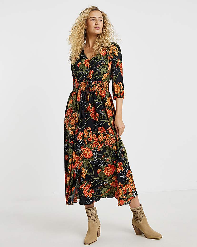 New In - Joe Browns Sienna 3/4 Sleeve Dress