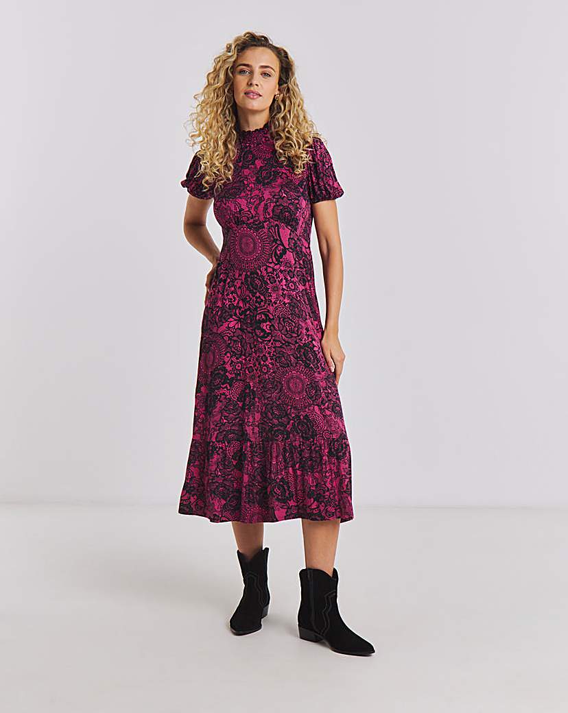 New In - Joe Browns Lovely Lace Jersey Dress
