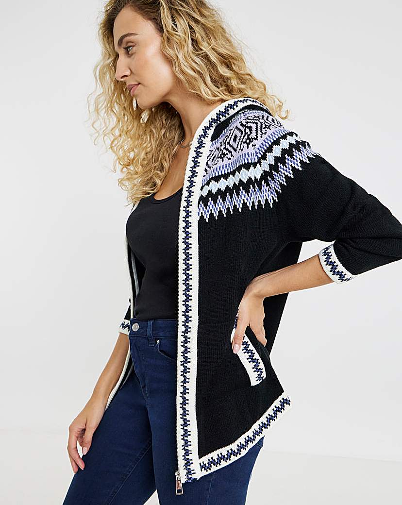 New In - Joe Browns Fabulous Zip Front Jumper