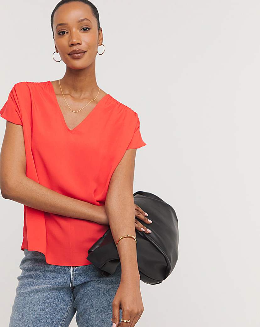 French Connection Crepe Top