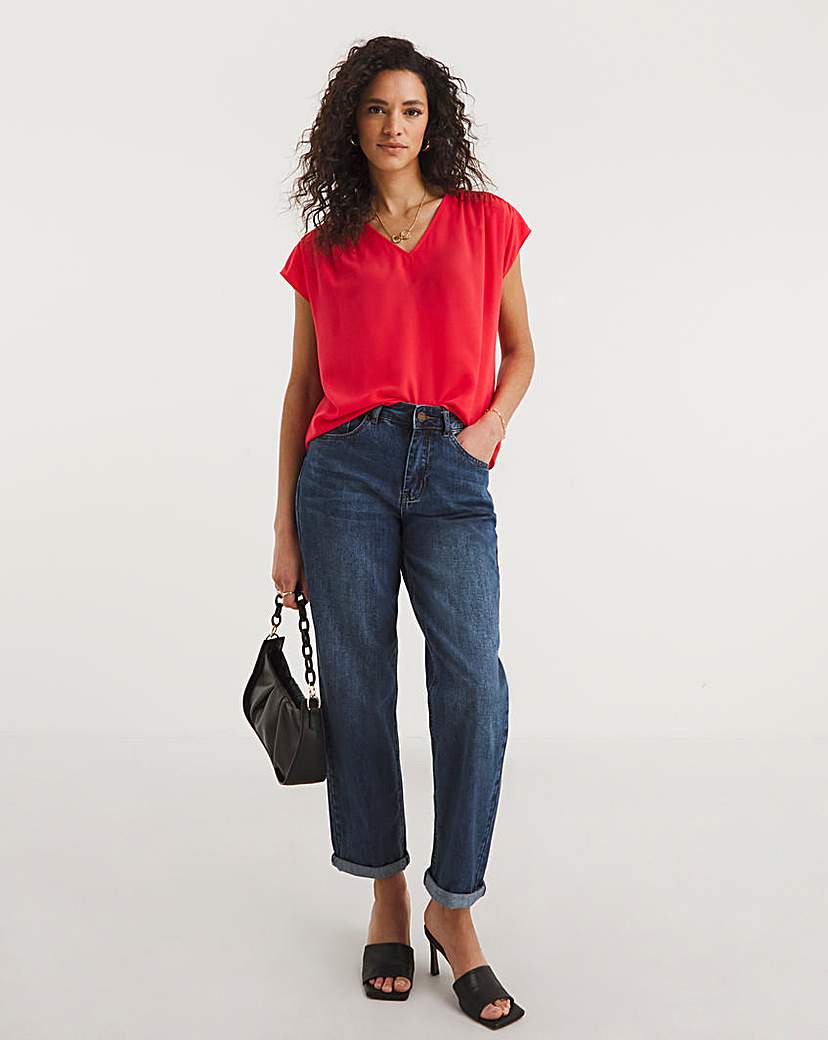 Image of French Connection Crepe Top