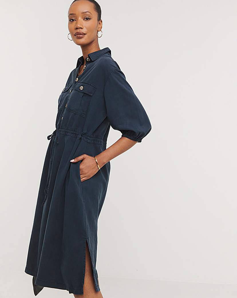 French Connection Elkie Twill Dress