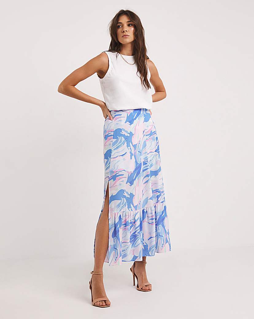 French Connection Dalia Split Skirt