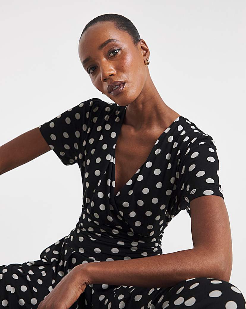 New In - Joe Browns Perfect Polka Jersey Dress