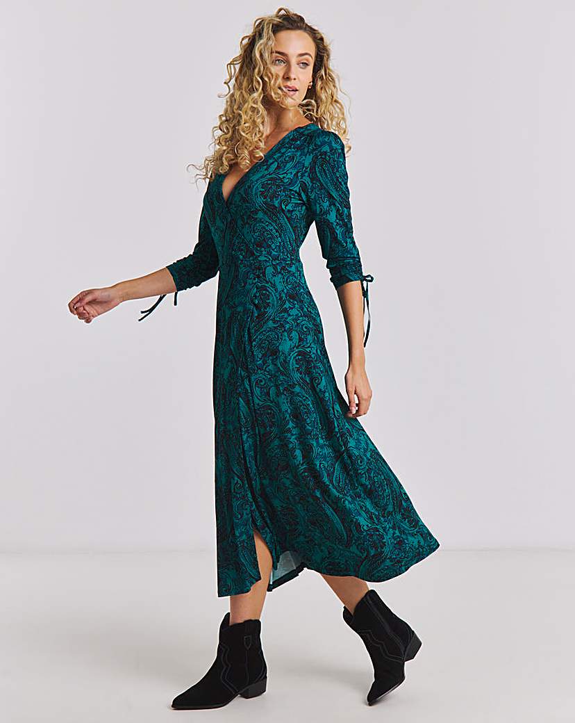 New In - Joe Browns Autumn Blooms Jersey Dress