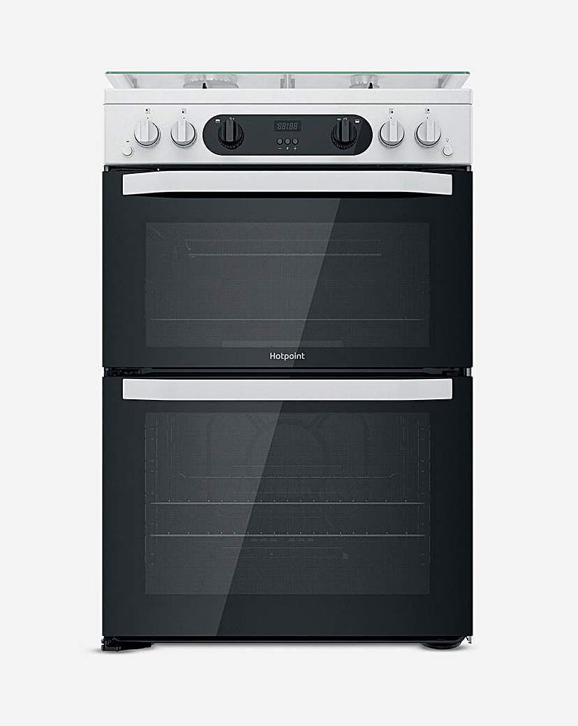 Hotpoint HDM67G0CCW/UK Gas Cooker