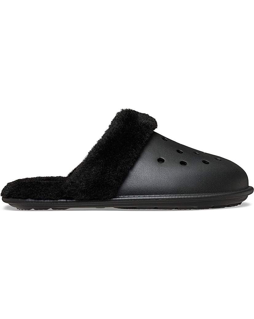 New In - Crocs Classic Fuzz Scuff