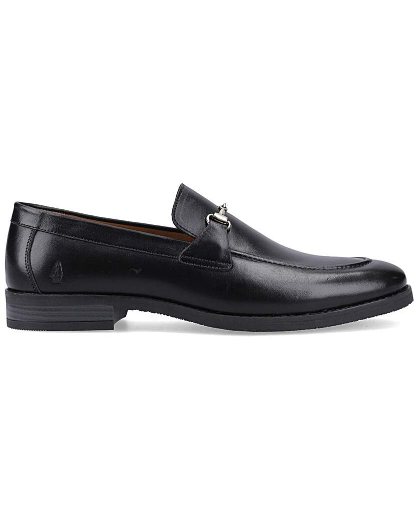 Hush Puppies Men's Loafer - Leather - Black - Size 6