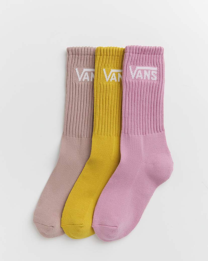 New In - Vans 3 Pack Classic Crew Socks
