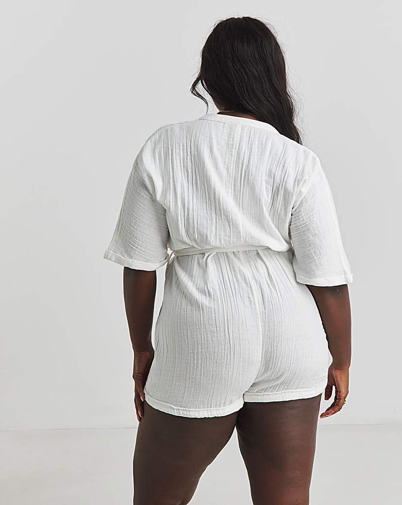 Cotton Beach Playsuit