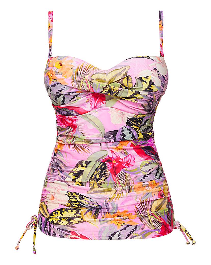 Figleaves Fiji Bandeau Tankini Top