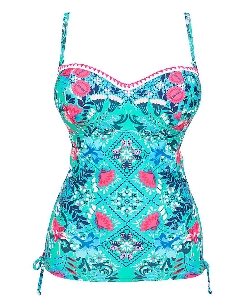 Figleaves Frida Bandeau Tankini Top
