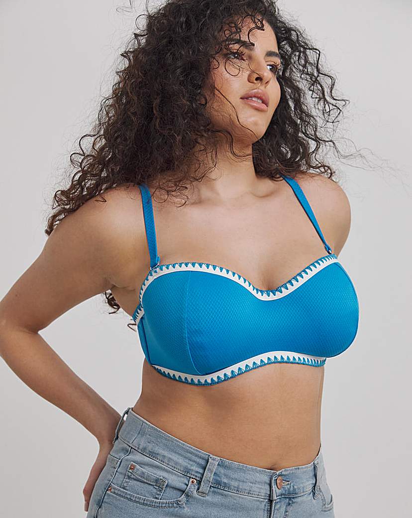 Figleaves Frida Bandeau Bikini Top