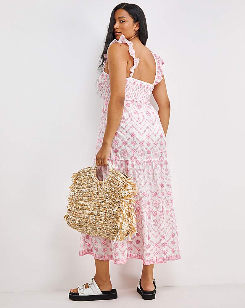 Figleaves Frida Cotton Maxi Beach Dress