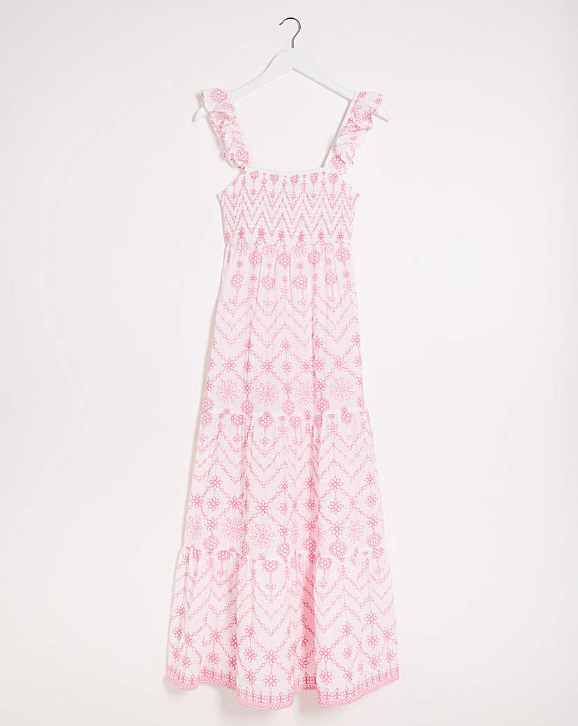 Figleaves Frida Cotton Maxi Beach Dress