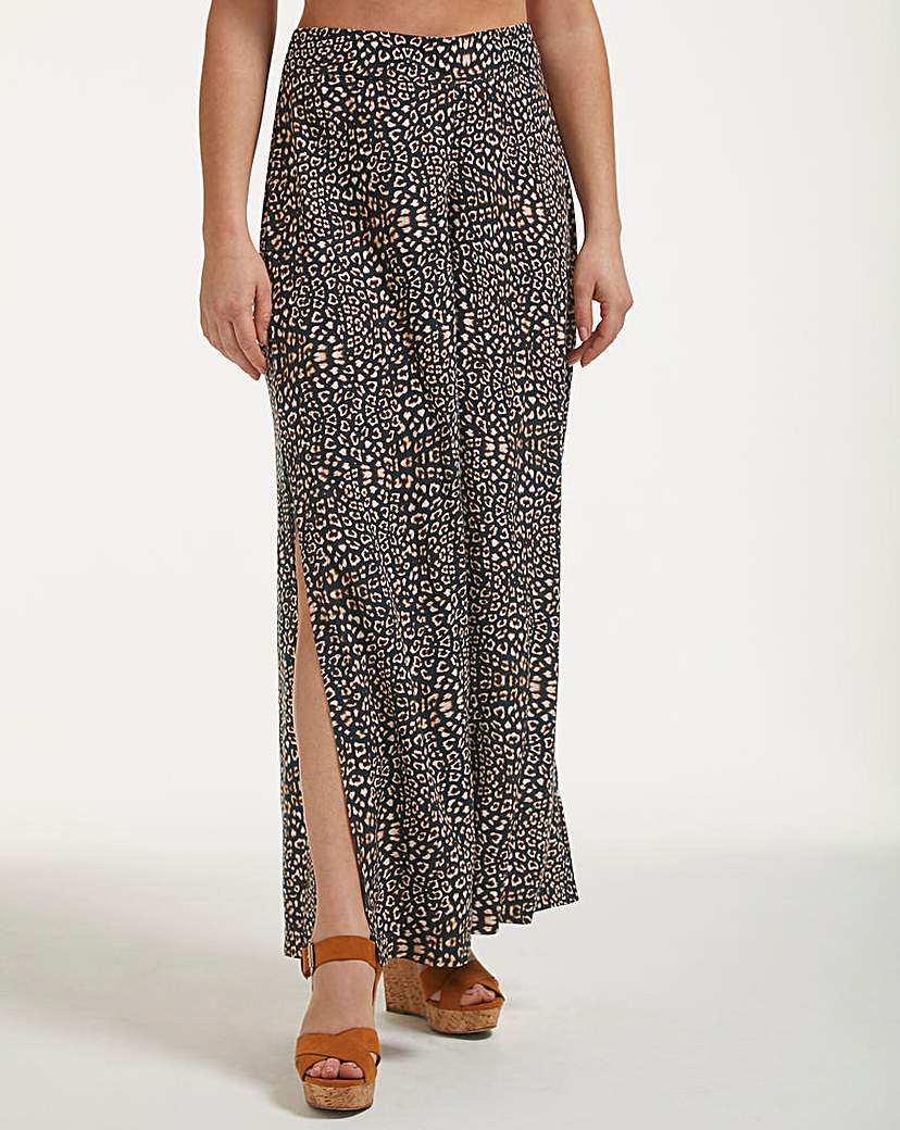 Mala Leopard Print Beach Trousers