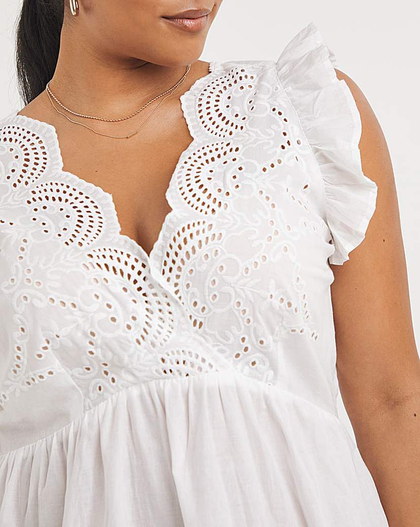 Figleaves Fiji Cotton Mini Beach Dress