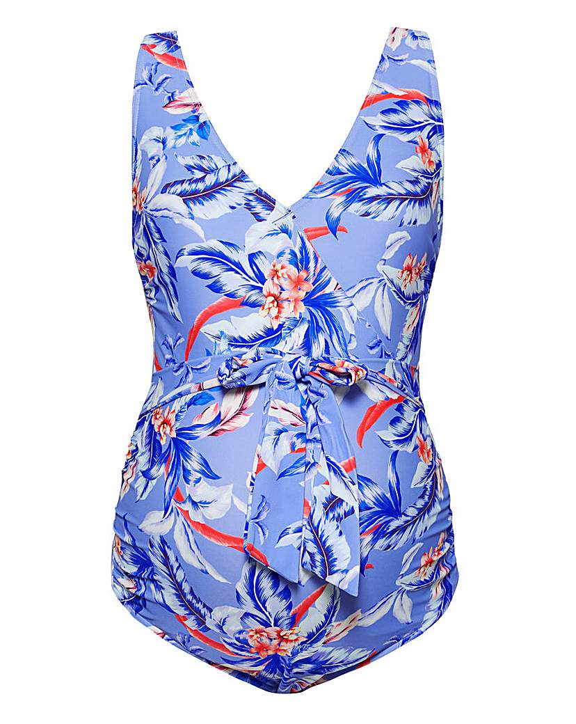 Tahiti Maternity Non-Wired Wrap Swimsuit