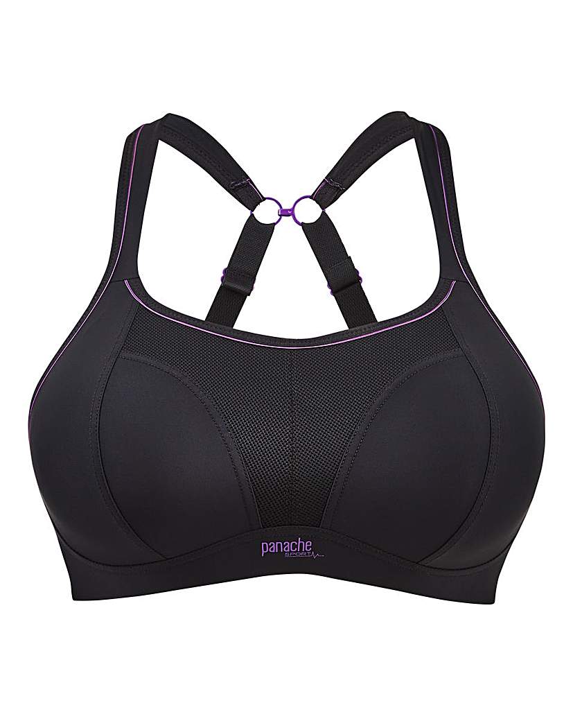Panache Non Wired Sports Bra Black